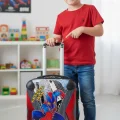 Premium Erkek Çocuk Kırılmaz Plastik Valiz – 40 cm