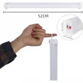 USB Şarjlı 3 Modlu Mıknatıslı otel-yurt-ev-kamp Feneri LED Şarjlı Işıldak 15 W 52 cm
