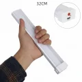 USB Şarjlı 3 Modlu Mıknatıslı otel-yurt-ev-kamp Feneri LED Şarjlı Işıldak 10 W 32 cm