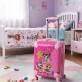 Disney Kız Çocuk Valizi – Pembe Lüks Seyahat Çantası