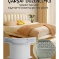 Nishev Çarşafmatik 4 Adet Çarşaf Düzenleyici - Görünmez Kaymaz Nevresim Kilidi Organizeri