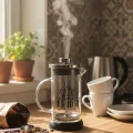 Tasarım French Press - Filtre Kahve Ve Bitki Çayı Demliği 350 ml Siyah