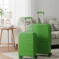 901 3lü Valiz Bavul Seti Yeşil - Darbelere Karşı Yüksek Koruma