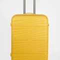 Premium Ultra Dayanıklı Büyük Boy Valiz - Sarı | %100 Saf PP Kırılmaz