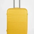 Premium Ultra Dayanıklı Büyük Boy Valiz - Sarı | %100 Saf PP Kırılmaz