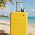 Premium Ultra Dayanıklı Büyük Boy Valiz - Sarı | %100 Saf PP Kırılmaz