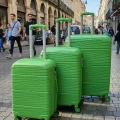 LuxeGreen 3lü Valiz Seti – Ultra Dayanıklı 360° Tekerlekli