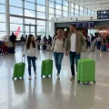 LuxeGreen 3lü Valiz Seti – Ultra Dayanıklı 360° Tekerlekli