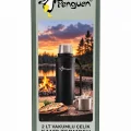 Penguen 2 Litre Paslanmaz Çelik Vakumlu Kamp Termosu siyah
