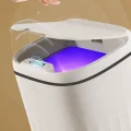 Akıllı Teknolojik Sensörlü Çöp Kovası - Mutfak Banyo Ofis 20 Lt Uv Işık Antibakteriyel Koku Geçirmez
