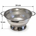 ayaklı süzgeç 24 cm orta boy