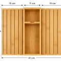 Bambu Koltuk Kolu Sehpası - Katlanabilir Koltuk Yanı Tepsi