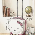 Hello Kitty Pembe Lüks Çocuk Valizi – ABS Dayanıklı Şıklık