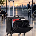 Ithal Ultra Lüks Kabin Boy Business Pilot Çanta