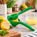 Tasarım Döküm Limon Sıkacağı Yeşil - Dayanıklı Narenciye Sıkacağı