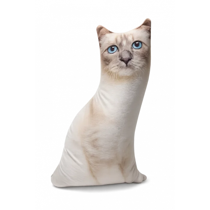 3d Dijital Baskılı Dekoratif Kedi Yastık