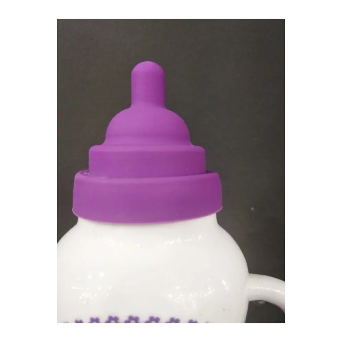Lüks Porselen & Silikon Kapaklı Biberon – Çocuk Sağlığına Özel