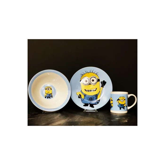 Minion Premium Sağlıklı Beslenme Mama Seti