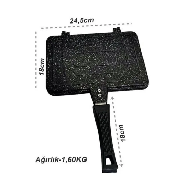 Ocak Üstü Iç Dış Granit Lüx Tost Makinesi