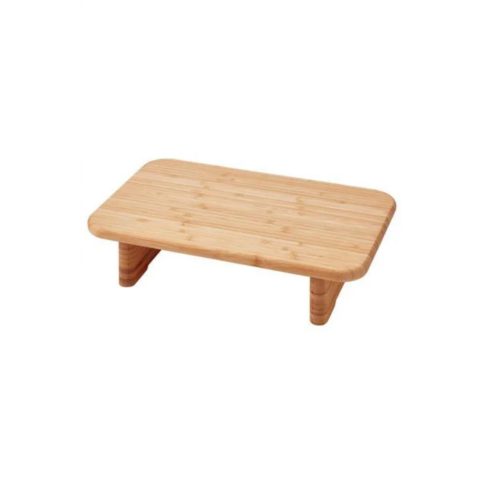 Bambu Ayak Destekli Kesme Tahtası 35x22 cm Sunum Gereçleri