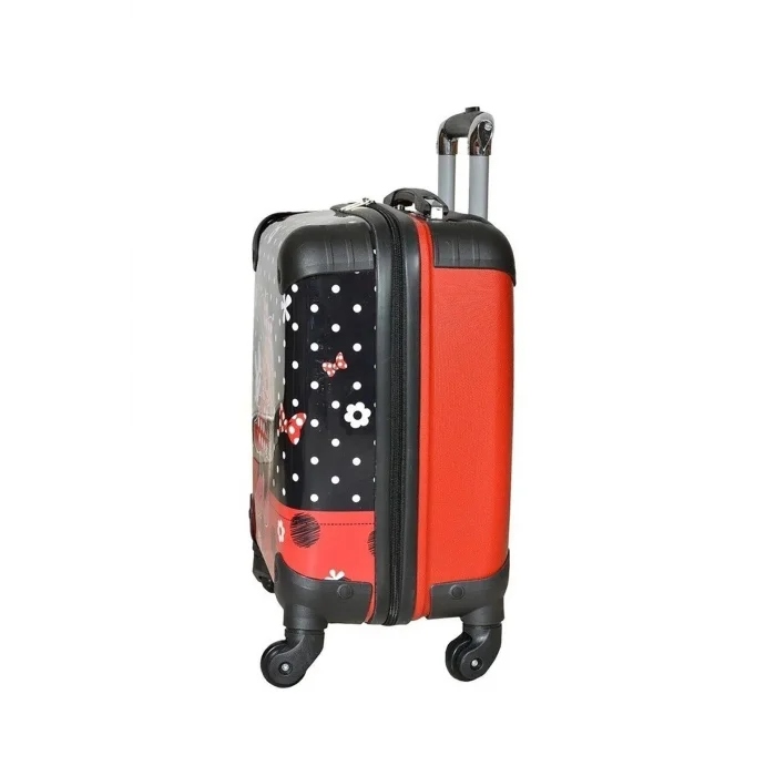 Mickey Mouse Kız Çocuk Valizi – Kırmızı-Siyah Şıklık