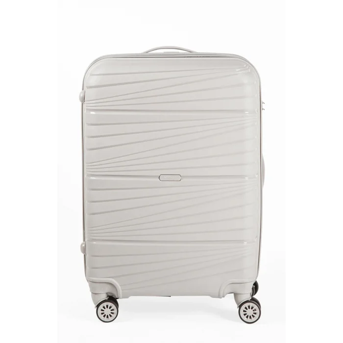 Abs 3lü Valiz Bavul Seti Gri - Darbelere Karşı Yüksek Koruma