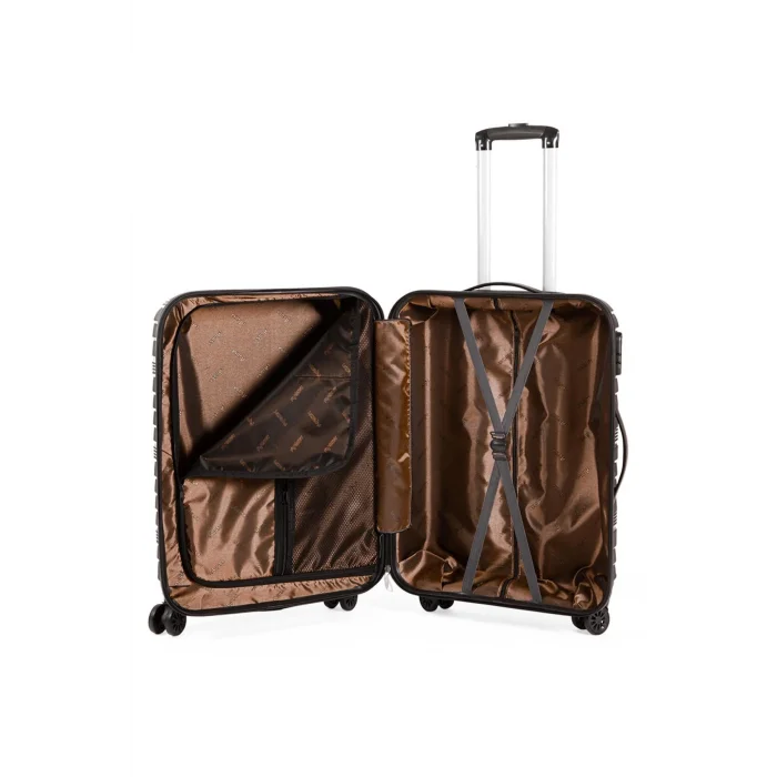 901 3lü Valiz Bavul Seti Siyah - Darbelere Karşı Yüksek Koruma