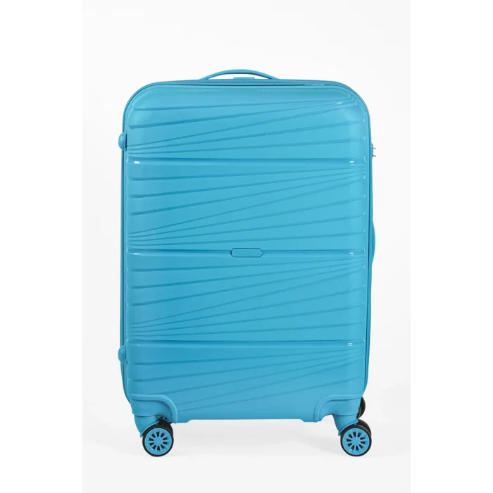 901 3lü Valiz Bavul Seti Turkuaz - Darbelere Karşı Yüksek Koruma