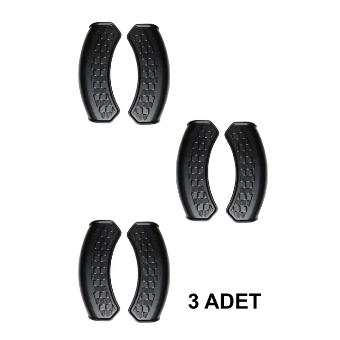 Nishev Premium 3 Çift Yanmaz Yapışmaz Silikon Tencere Tutacağı Seti