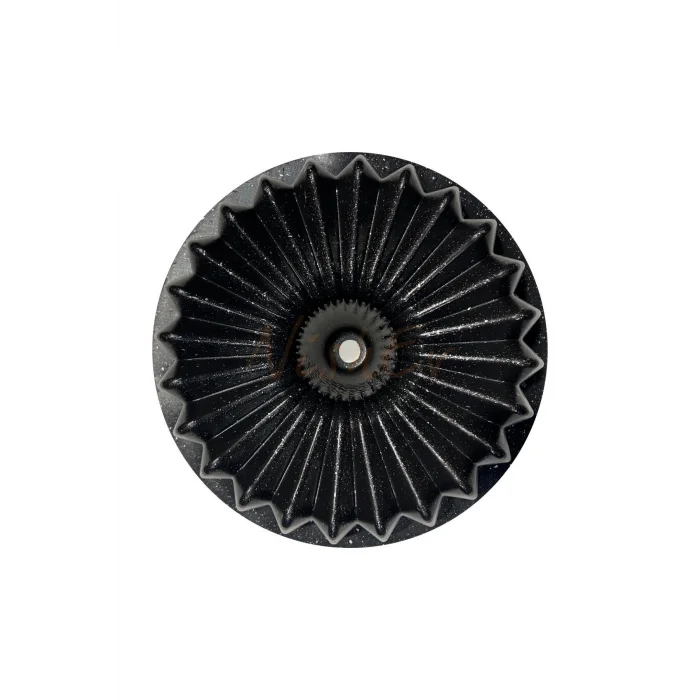 Hanımeli Premium Döküm Kek Turta Kalıbı Siyah 26cm
