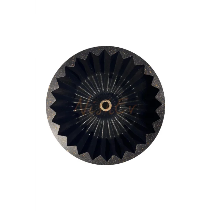 Hanımeli Döküm Kek Turta Kalıbı Gold Renk 26cm