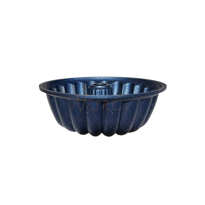 Hanımeli Premium Döküm Kek & Turta Kalıbı 26 cm – Mavi