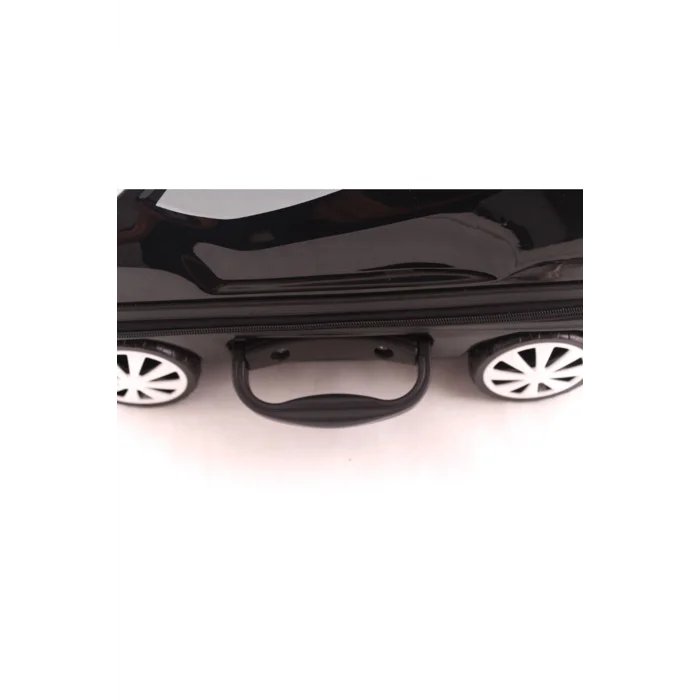 Lüks ve Dayanıklı Siyah Çocuk Unisex Valizi 1054208861536