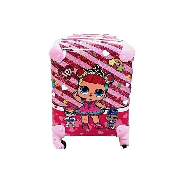 Çok Renkli Çocuk Kabin Boy Valiz Seti – Dayanıklı, Hafif ve Eğlenceli Tasarım