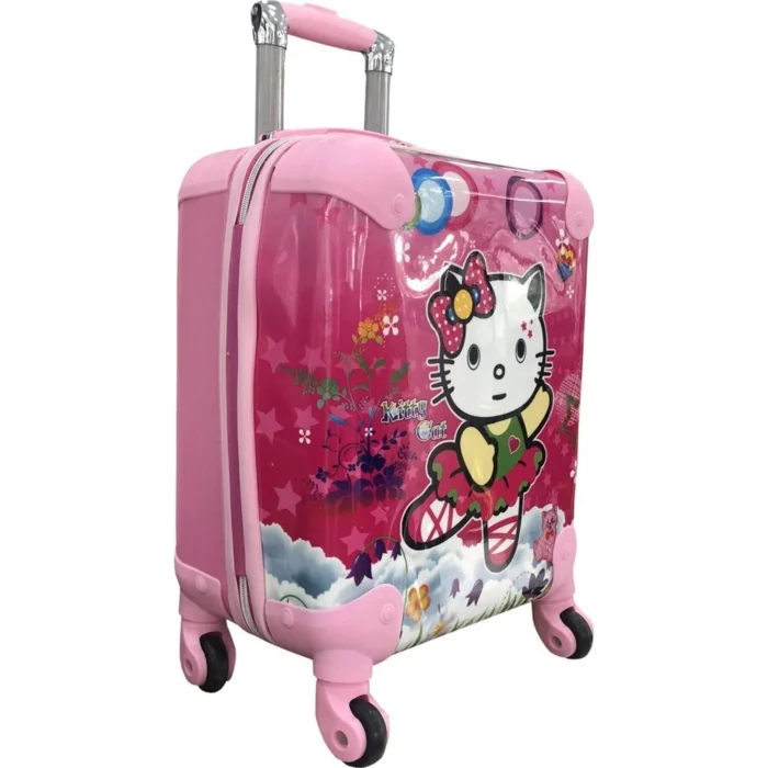 Pembe Lüks Çocuk Kabin Valizi