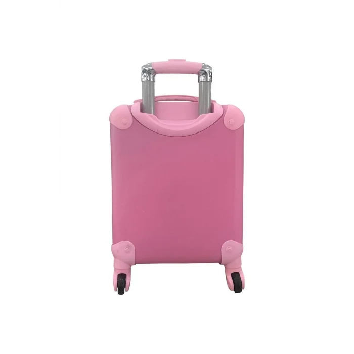 Lüks Kız Çocuk Pembe Lol Baskılı Kabin Valizi