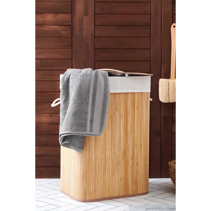Premium Bambu Çok Amaçlı Düzenleyici Sepet (40x60 cm)