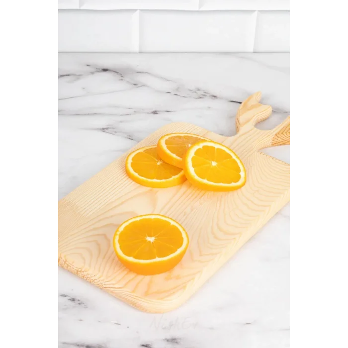 Premium Geyikli Ahşap Sunum Tahtası