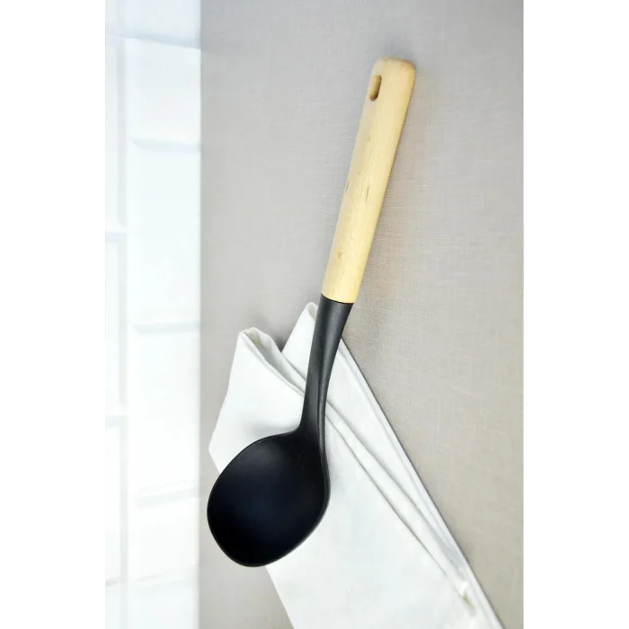 Nishev Eşsiz Bambu Silikon Kepçe