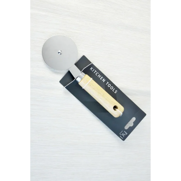 italyan tasarım ahşap Metal Pizza Dilimleyici