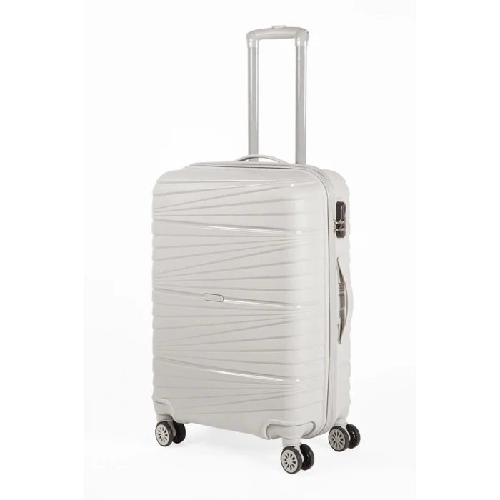 3’lü Valiz Bavul Seti Gri – Darbelere Karşı Yüksek Koruma