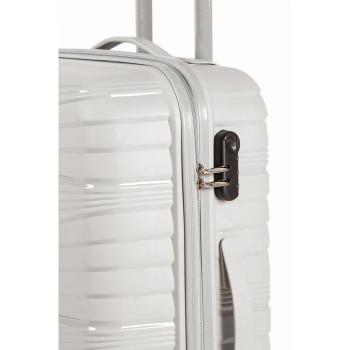 3’lü Valiz Bavul Seti Gri – Darbelere Karşı Yüksek Koruma