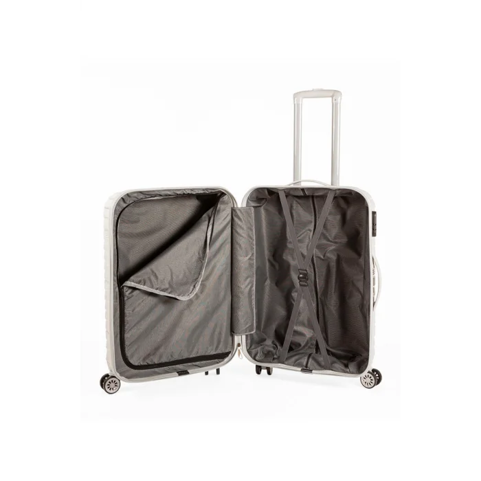 3’lü Valiz Bavul Seti Gri – Darbelere Karşı Yüksek Koruma