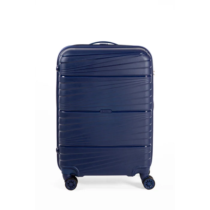 3’lü Valiz Bavul Seti Lacivert – Darbelere Karşı Yüksek Koruma