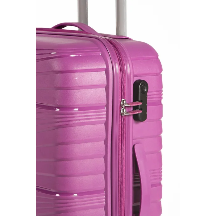 Nishev Mor Şık 3’lü Valiz Seti – 360° Dayanıklılık ve Şifreli Güvenlik