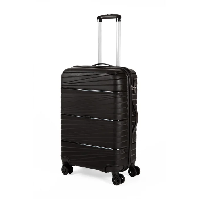 3’lü Valiz Bavul Seti Siyah – Darbelere Karşı Yüksek Koruma