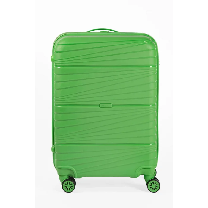 LuxeGreen 3lü Valiz Seti – Ultra Dayanıklı 360° Tekerlekli