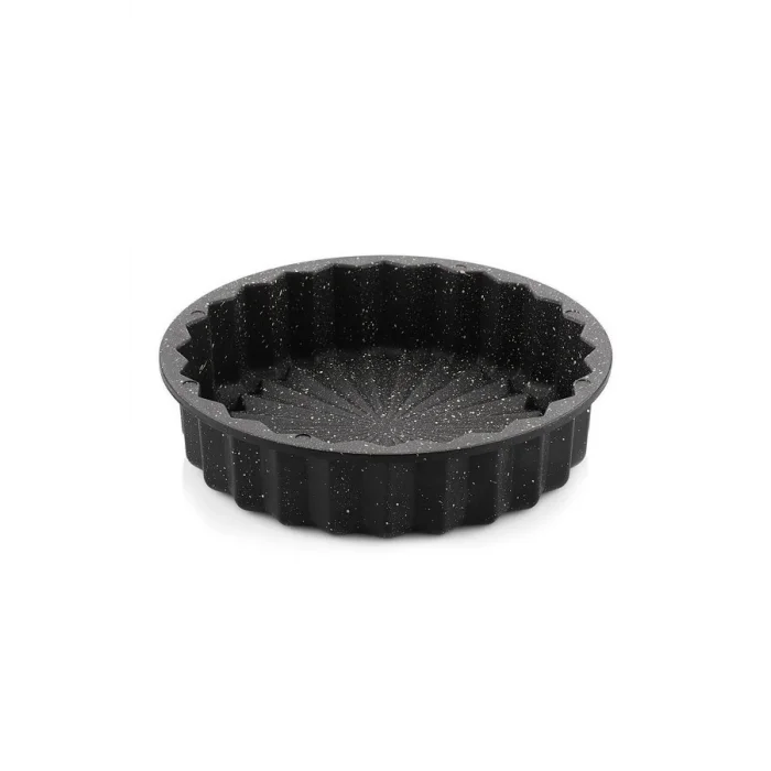Hanımeli Premium 28cm Siyah Döküm Kek & Turta Kalıbı