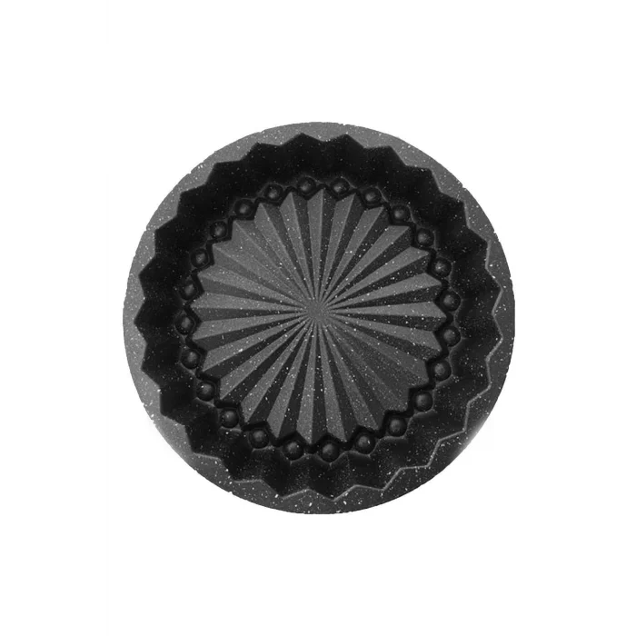 Hanımeli Premium 28cm Siyah Döküm Kek & Turta Kalıbı