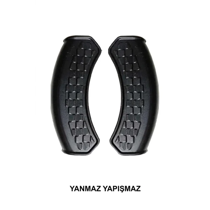 Prestij Çift Yanmaz Yapışmaz Silikon Tencere Tutacağı – 10x4cm Isı Yalıtımlı